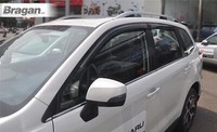 Fenster Abweiser - Selbstklebend Passend FüR Subaru Forester 2019 + GetöNt Acryl