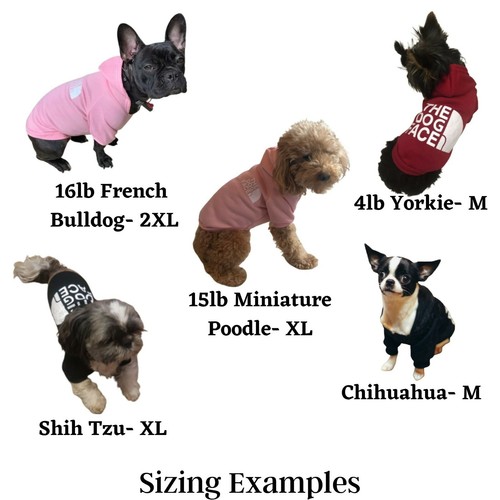 US- Seller The Dog Face Designer Pet Sweater Sweatshirt Small Medium Dogs Puppy - Picture 16 of 21
