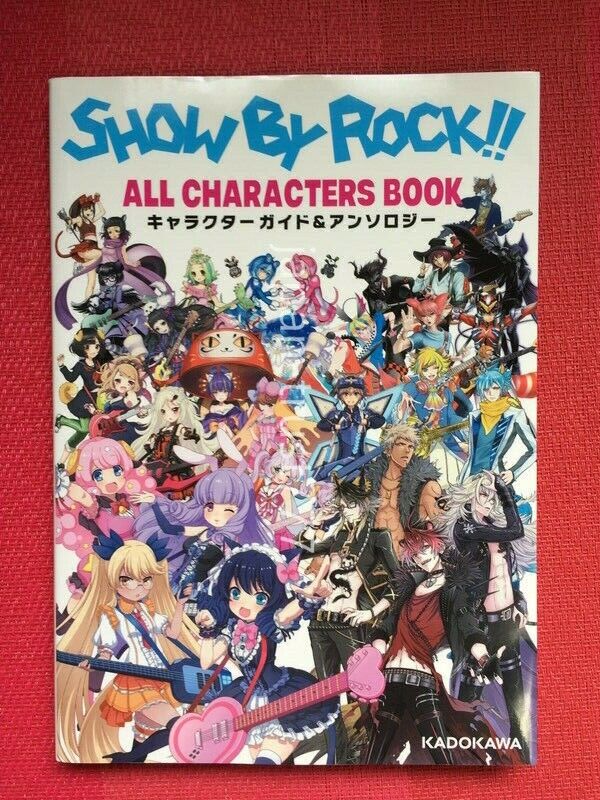 Show by Rock!! All Characters Book Character Guide & Anthology