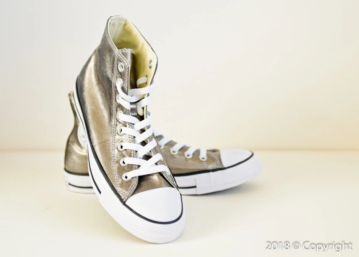 Converse All-Star Chuck Metallic Herbal Hi-Top Sneakers [153179C] | eBay