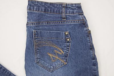 Jeans Bootcut SONOMA Taille 12 Petite - 97% Coton, Occasion Très Bon état, Longueur 27 Pouces