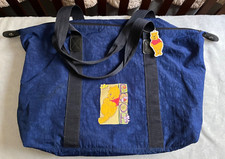 Disney  s Winnie the POOH tote bag with POOH luggage tag