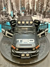 Auto Art 1/18 Toyota TRD FJ Cruiser Rod Millen Mat Black￼ Diecast Model ￼