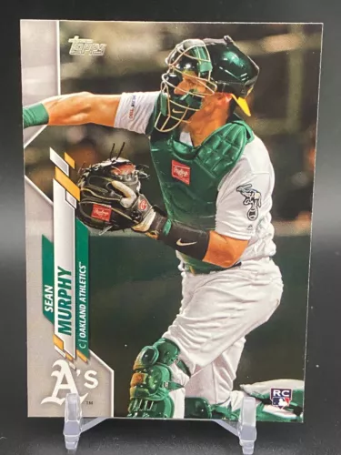 Sean Murphy  2020 Topps Series 1 #317 ROOKIE RC Oakland Athletics