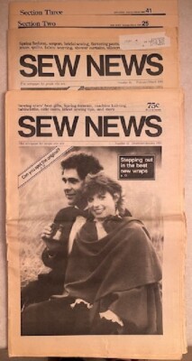 SEW NEWS December 1982/January 1983 +Feb/Mar 1983 Large Newspaper Format