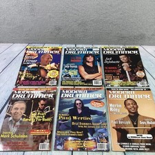 Modern Drummer Magazines Lot of 6 Issues 1995 Music Band Drums Rock Pop 90s MD-1