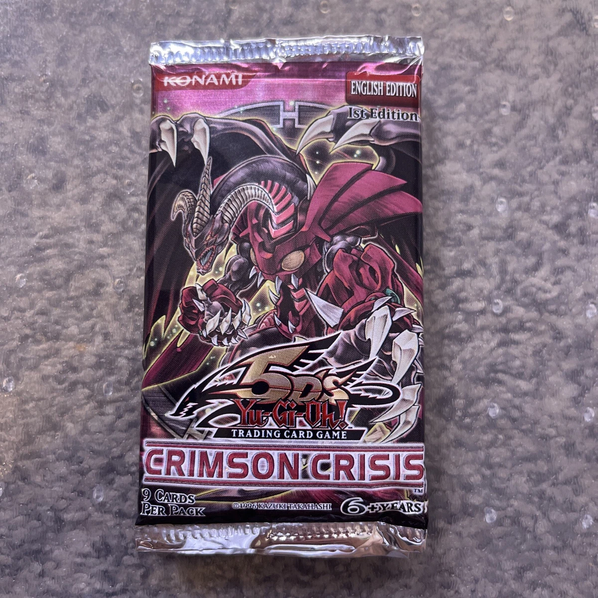 Yu-Gi-Oh! TCG Crimson Crisis Sealed Collectible Card Game Packs