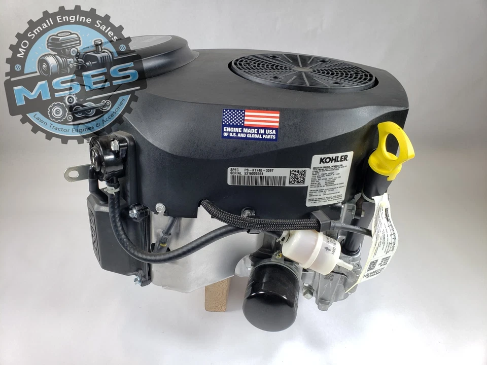 25HP Kohler 7000 Series KT740-3097 - 725CC 1” Dia. x 3-5/32” Keyed Crankshaft - Image 2 of 4