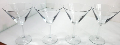 Luigi Bormioli Set of 4 Champagne Blown-Crystal Glasses-Light show