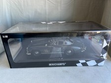 1/18 MINICHAMPS 1955 MERCEDES-BENZ 300 SL W198 DARK GREY NICE DETAIL