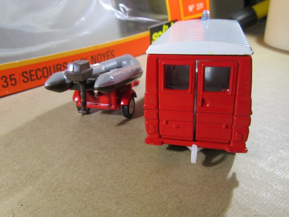 299S 1976'S Solido 371 France Citroën C35 Rescue For Noyes 1:50 +Box - Image 4 of 4