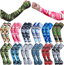 12 Pares De Mangas De Brazo Para Hombres Y Mujeres Proteccion Solar UV Brazos