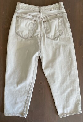 Rick Owens Drkshdw Collapse Cut Jeans White Women's Sz 27 | eBay