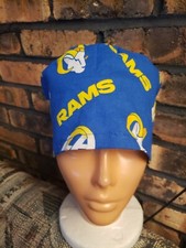 LOS ANGELES RAMS. Handmade SURGICAL SCRUB CAPS