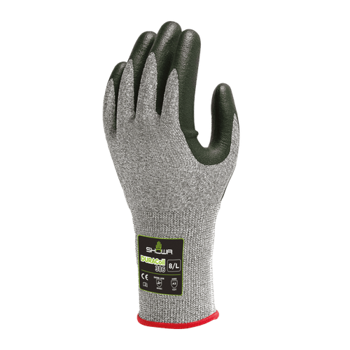 Showa 386 Handschuhe Duracoil Schnitt Resistent Hppe / Nitril Schaum Griff - Bild 2 von 4
