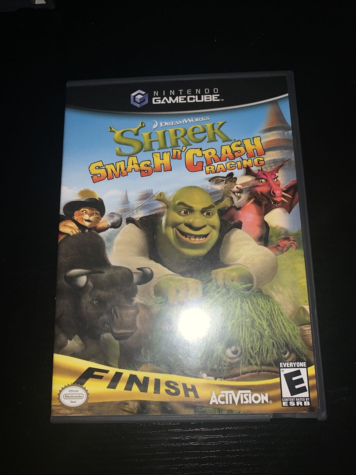 Shrek Smash n' Crash Racing (Nintendo GameCube GC) Booklet