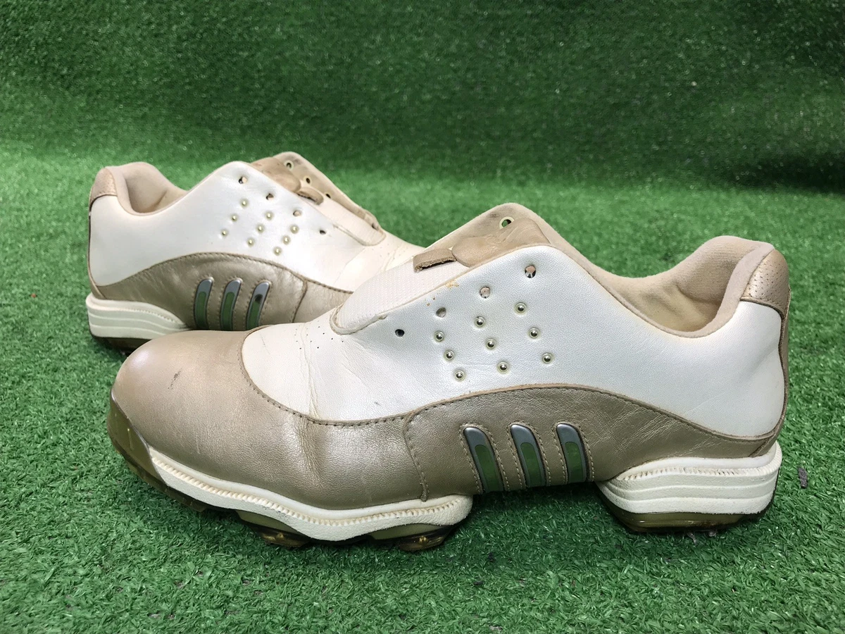 Adidas us 2025 golf shoes gold