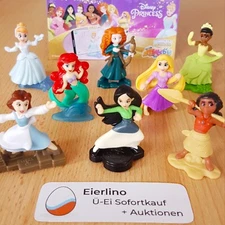 NEW 2022 KINDER SURPRISE SET Disney Princess Fighters 1.3" figurines kinder joy