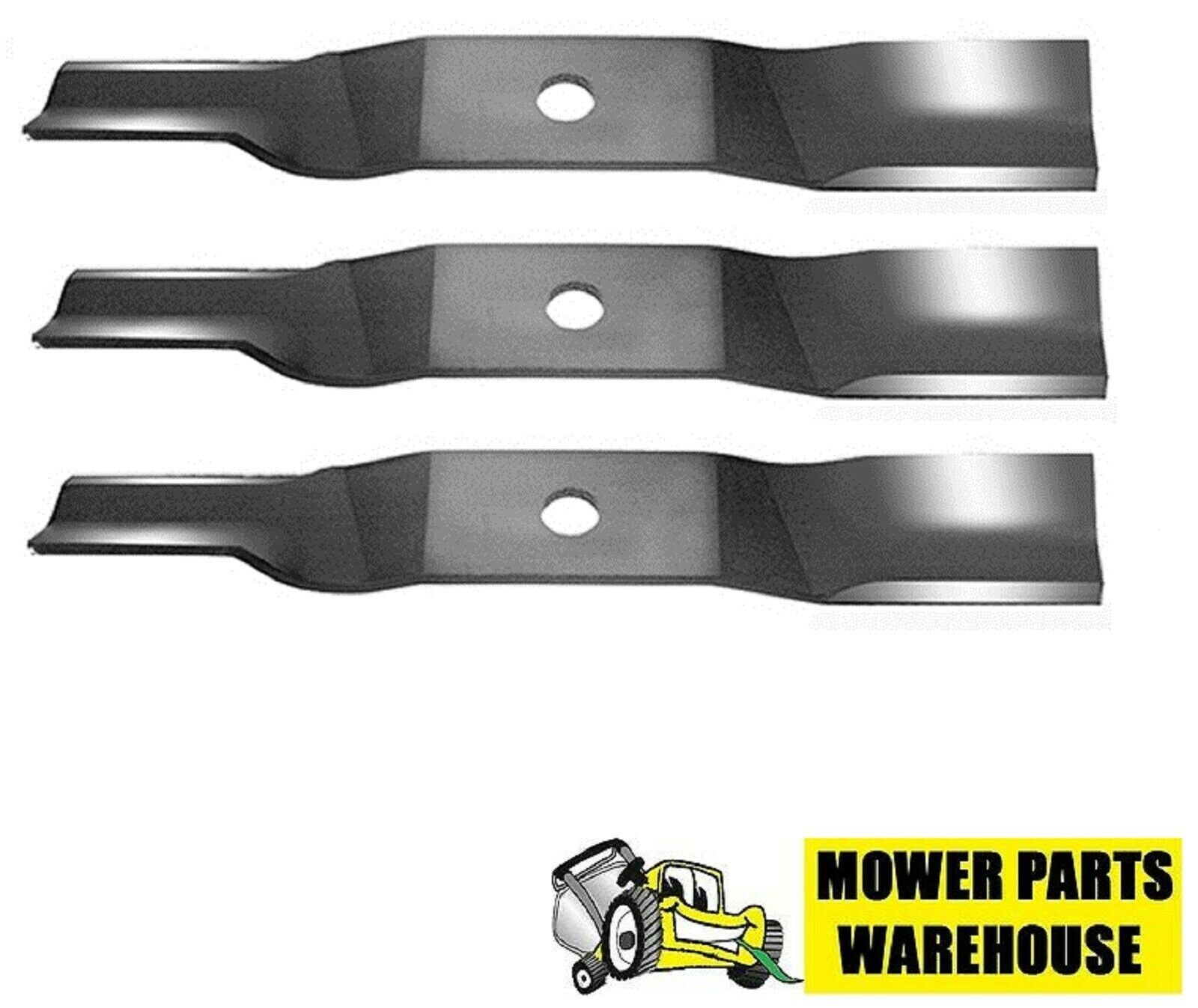 3 REPL KUBOTA MOWER BLADES 48" CUT K557634350 K557634350 H30T ZG200