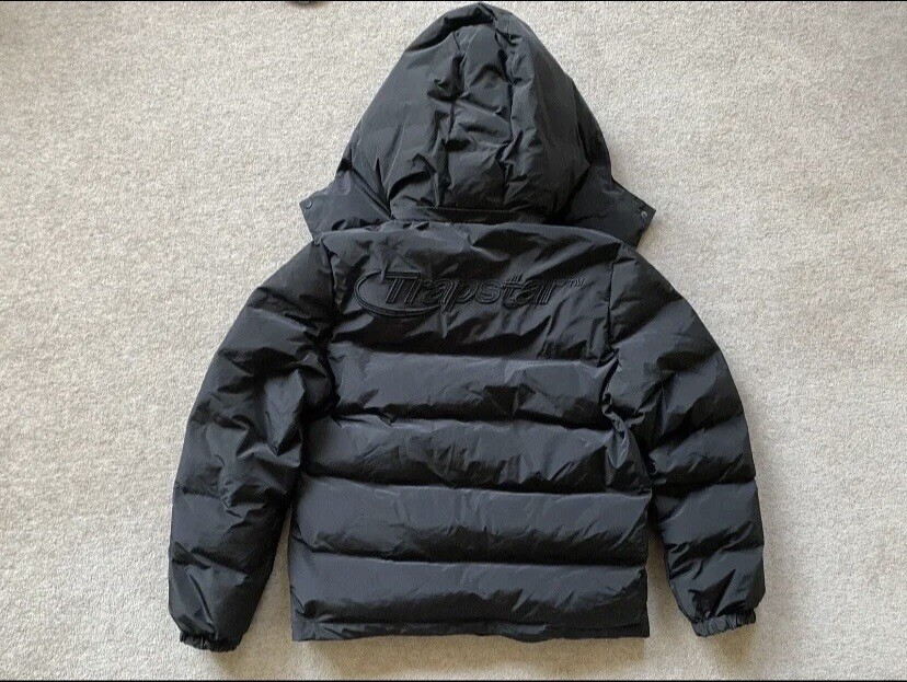 Trapstar Triple Black hyperdrive puffer jacket eBay
