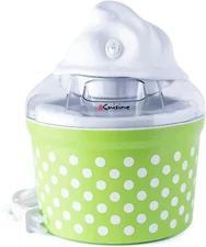 Euro Cuisine Automatic Ice Cream, Sorbet + Frozen Yogurt Maker - Green