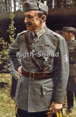 WW2 Picture Photo Finnish Carl Gustaf Emil Mannerheim 7458