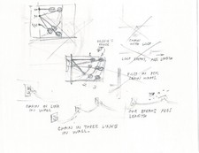 LADY and the TRAMP 2 Disney Production Drawing from Animators Estate 2001 B12