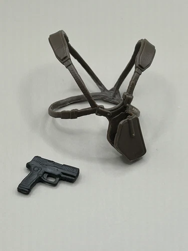 GIJoe Classified Tiger Force Recondo Pistol & Chest Holster Fodder 1/12 Scale