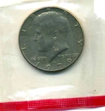 1979 D KENNEDY HALF DOLLAR GEM UNCIRCULATED GOVERNMENT SEALED COIN #3439
