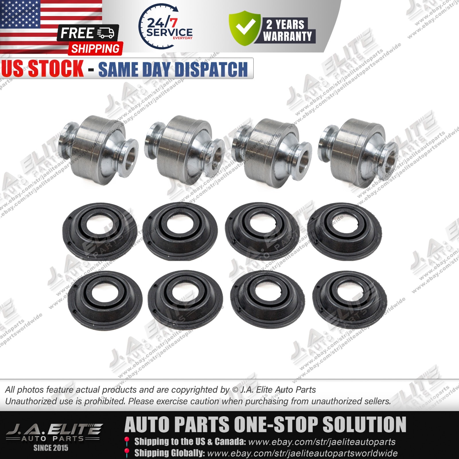 12pcs Lower Control Arm Ball Joint & Gaiters fit Ferrari 430 599 612 360, 203632