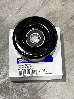 #ad #ad Gates 38001 Drive Belt Idler Pulley DriveAlign Premium OE Pulley New $23.40