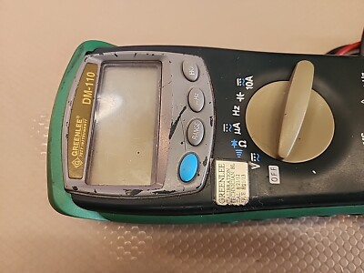 Greenlee DM-110 Digital Multimeter | eBay
