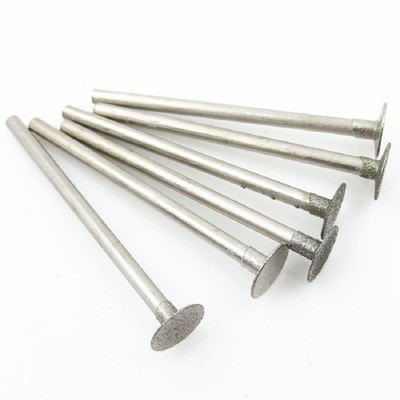1-10Stk 0,5-16mm Diamant Burr Schleifkopf Bit 2,35/3mm Schaft -Rotationswerkzeug