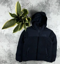 The North Face TNF Teddy Bear Mohair Giubbotto Blue Unisex L Puffer Down Jacket