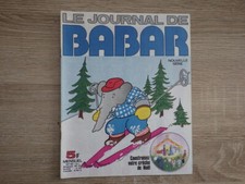 Le Journal De BABAR (Nouvelle Série) No 10 (1975) Complet avec le decoupage