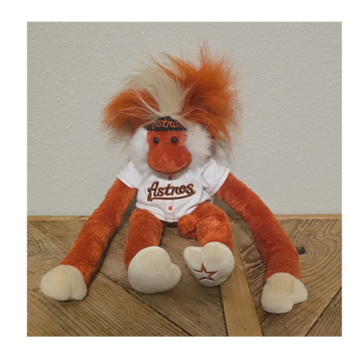 Ty Houston Astros Sports Commemorative Beanbag Plush Orange White