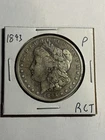 1893-P Morgan Silver Dollar $1 VF Very Fine Key Date Philadelphia Mint