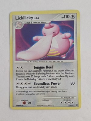Lickilicky 12/132 Secret Wonders Holo