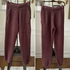 SKIMS Brown Teddy Jogger Sweatpants S M
