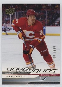 2024 Upper Deck Series 1 Young Guns Exclusives /100 Yan Kuznetsov #235 Rookie RC