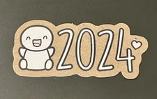 NEW The Coffee Monsterz Co. 2024 ❤️ Brown Sticker TCMC