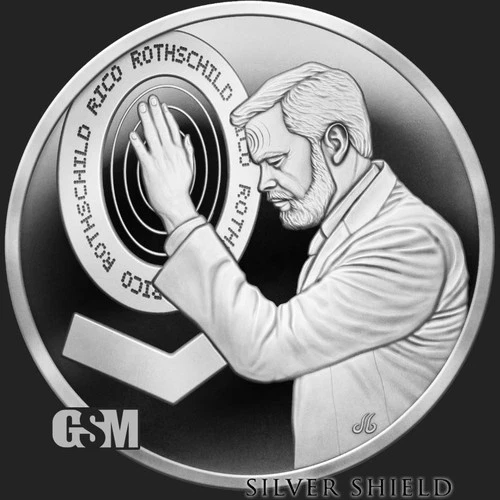 2026 Silver Shield PALANTIR - 1oz Proof - #15 in "InfoIndCom" Series - Low COA