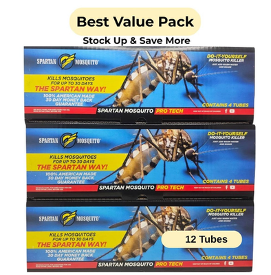 #ad Spartan Mosquito Pro Tech 12 Tubes 100% American Made Mosquito Eradicator $119.99