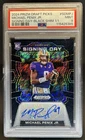 2024 Prizm Draft Michael Penix Jr. Signing Day Auto RC Black Shimmer #1/1 PSA 9
