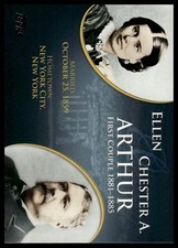 Chester A. Arthur / Ellen Arthur 2008 Topps Updates & Highlights #FC-20