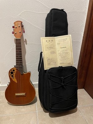 Ovation Celebrity UCE48-BR Ukulele Case with Warranty Card