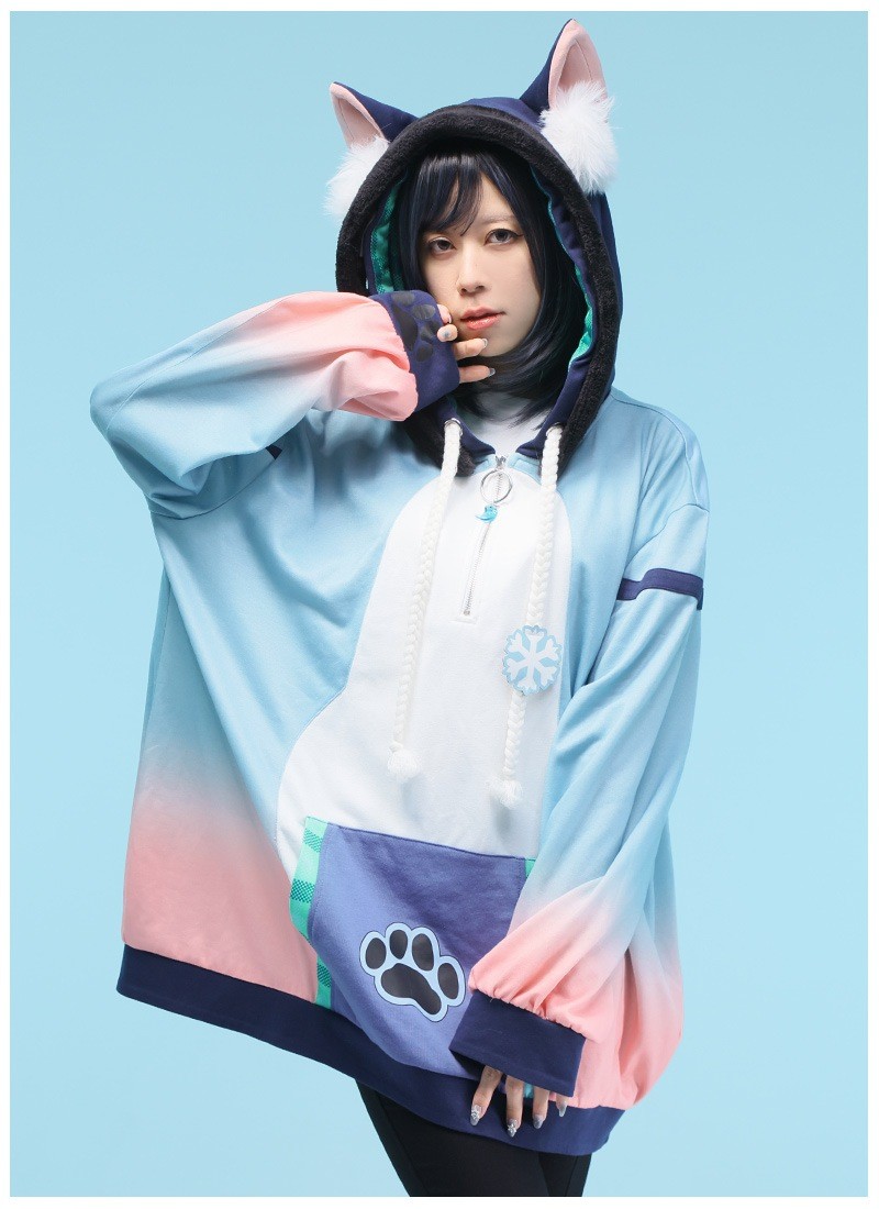 Favorite x FLUFFY LAND Caesar Motif Fluffy Unisex Hoodie image 6