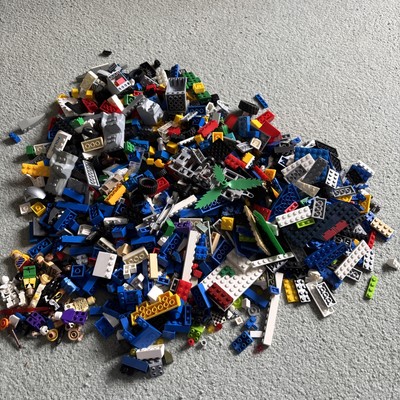 Restposten Mega Bloks, Markenlose Steine