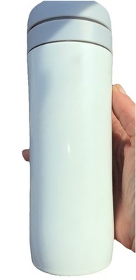 Espro Travel Portable Tea French Press White EUC 12 Oz Stainless Steel