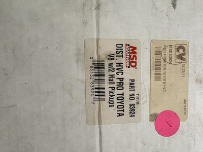 MSD 83924 Pro Billet Toyota Dual Pickup Distributor NASCAR Brand New In Box